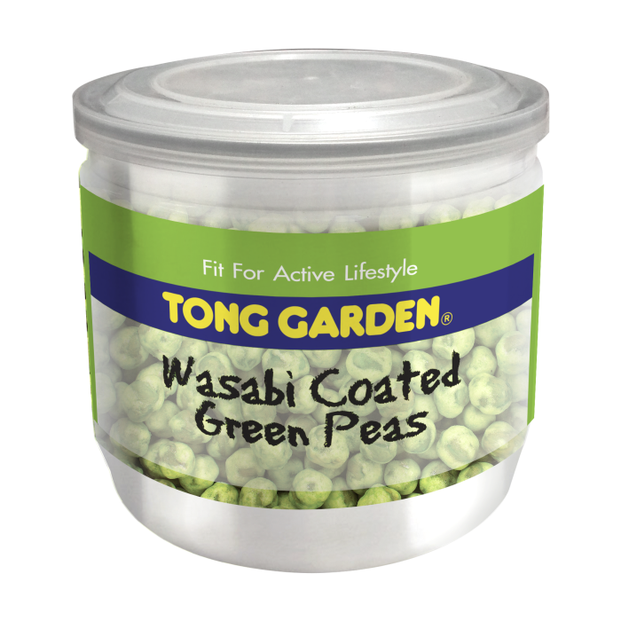 Tong Garden Wasabi Coated Green Peas Can, 150g