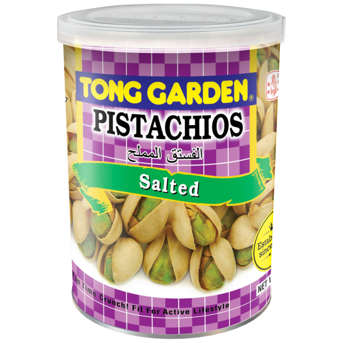 Tong Garden Salted Pistachios Can, 130g